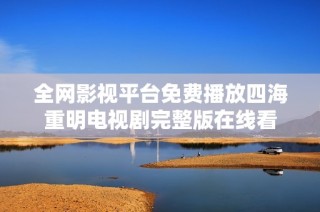 全网影视平台免费播放四海重明电视剧完整版在线看