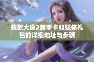 获取大唐2新手卡和媒体礼包的详细地址与步骤