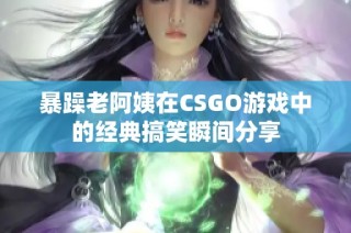 暴躁老阿姨在CSGO游戏中的经典搞笑瞬间分享