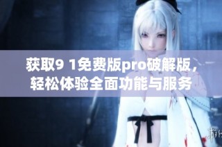 获取9 1免费版pro破解版，轻松体验全面功能与服务