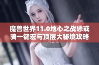 魔兽世界11.0地心之战惩戒骑一键宏与顶层大秘境攻略指南