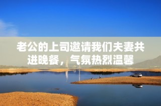 老公的上司邀请我们夫妻共进晚餐，气氛热烈温馨