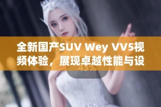 全新国产SUV Wey VV5视频体验，展现卓越性能与设计魅力