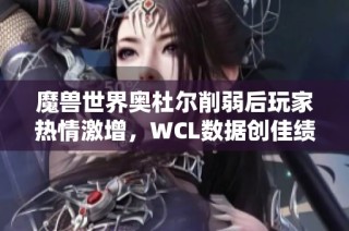 魔兽世界奥杜尔削弱后玩家热情激增，WCL数据创佳绩