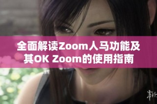 全面解读Zoom人马功能及其OK Zoom的使用指南