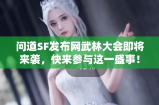 问道SF发布网武林大会即将来袭，快来参与这一盛事！