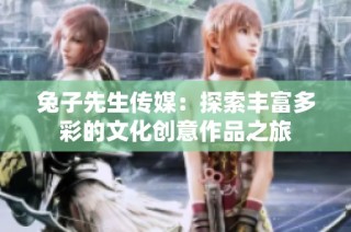 兔子先生传媒：探索丰富多彩的文化创意作品之旅