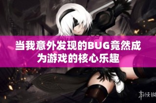 当我意外发现的BUG竟然成为游戏的核心乐趣