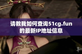 请教我如何查询51cg.fun的最新IP地址信息