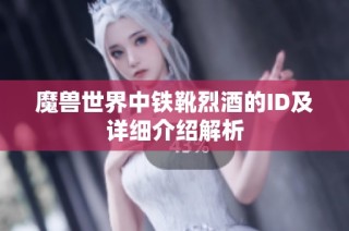 魔兽世界中铁靴烈酒的ID及详细介绍解析