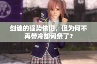 剑魂的强势依旧，但为何不再带冷却词条了？