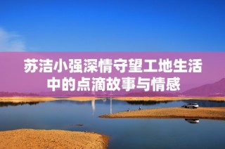 苏洁小强深情守望工地生活中的点滴故事与情感