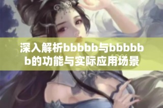 深入解析bbbbb与bbbbbb的功能与实际应用场景