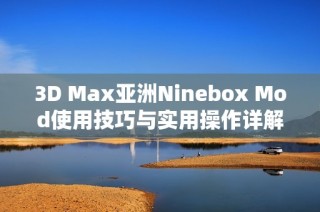 3D Max亚洲Ninebox Mod使用技巧与实用操作详解