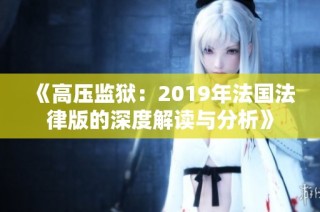 《高压监狱：2019年法国法律版的深度解读与分析》