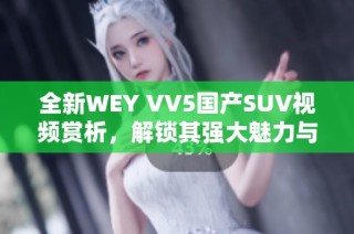 全新WEY VV5国产SUV视频赏析，解锁其强大魅力与性能