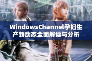 WindowsChannel孕妇生产新动态全面解读与分析