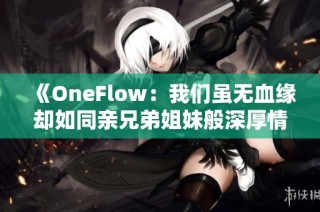 《OneFlow：我们虽无血缘却如同亲兄弟姐妹般深厚情谊》