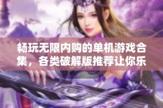 畅玩无限内购的单机游戏合集，各类破解版推荐让你乐享无穷游戏乐趣