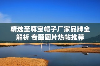 精选至尊宝帽子厂家品牌全解析 专题图片热帖推荐