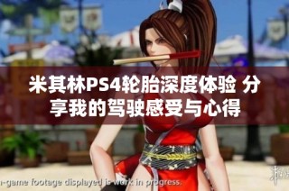 米其林PS4轮胎深度体验 分享我的驾驶感受与心得