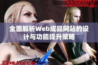 全面解析Web成品网站的设计与功能提升策略