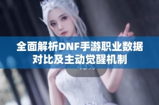 全面解析DNF手游职业数据对比及主动觉醒机制