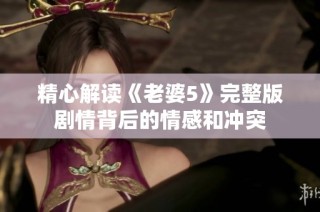 精心解读《老婆5》完整版剧情背后的情感和冲突