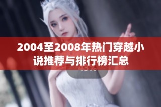 2004至2008年热门穿越小说推荐与排行榜汇总