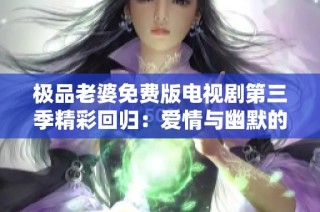 极品老婆免费版电视剧第三季精彩回归：爱情与幽默的全新篇章