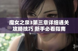 魔女之泉3第三章详细通关攻略技巧 新手必看指南