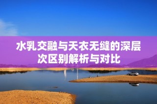 水乳交融与天衣无缝的深层次区别解析与对比