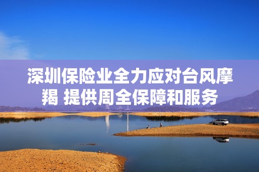 深圳保险业全力应对台风摩羯 提供周全保障和服务