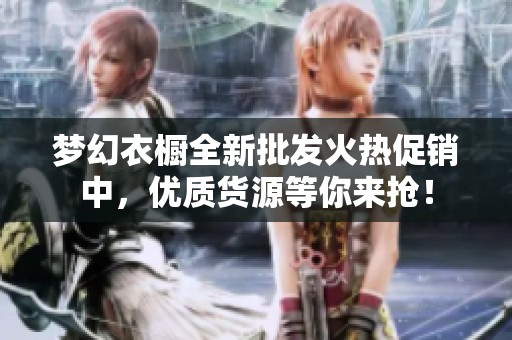 梦幻衣橱全新批发火热促销中，优质货源等你来抢！