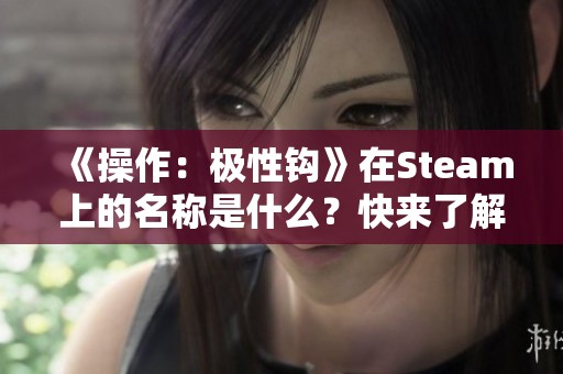 《操作：极性钩》在Steam上的名称是什么？快来了解吧！