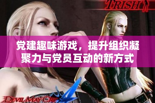 党建趣味游戏，提升组织凝聚力与党员互动的新方式