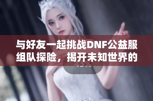 与好友一起挑战DNF公益服组队探险，揭开未知世界的神秘面纱