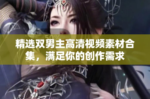 精选双男主高清视频素材合集，满足你的创作需求