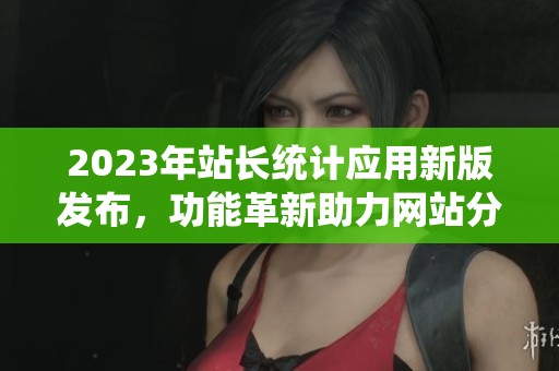 2023年站长统计应用新版发布，功能革新助力网站分析