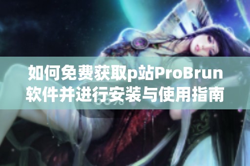 如何免费获取p站ProBrun软件并进行安装与使用指南