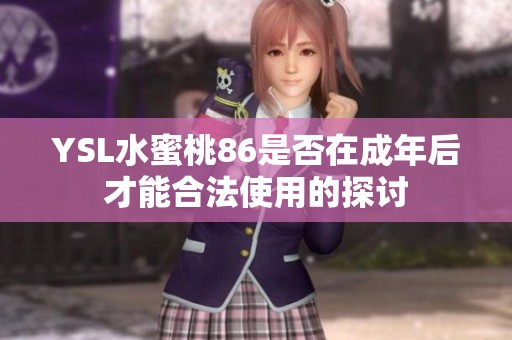 YSL水蜜桃86是否在成年后才能合法使用的探讨