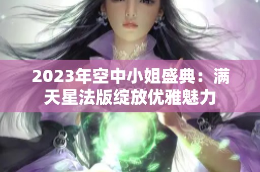 2023年空中小姐盛典：满天星法版绽放优雅魅力