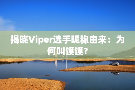 揭晓Viper选手昵称由来：为何叫馍馍？