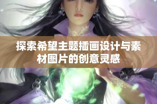 探索希望主题插画设计与素材图片的创意灵感