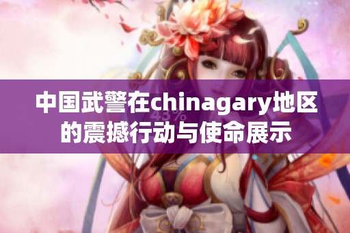 中国武警在chinagary地区的震撼行动与使命展示