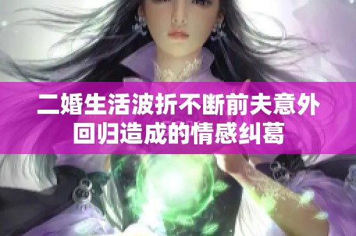 二婚生活波折不断前夫意外回归造成的情感纠葛