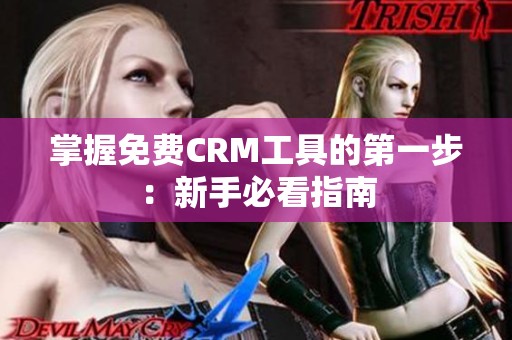 掌握免费CRM工具的第一步：新手必看指南