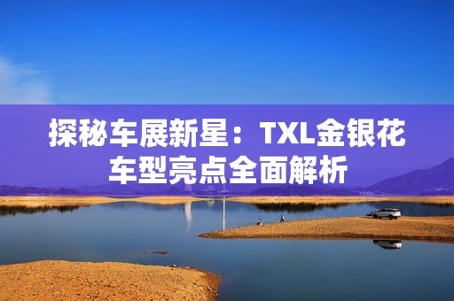 探秘车展新星：TXL金银花车型亮点全面解析