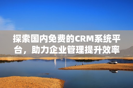 探索国内免费的CRM系统平台，助力企业管理提升效率