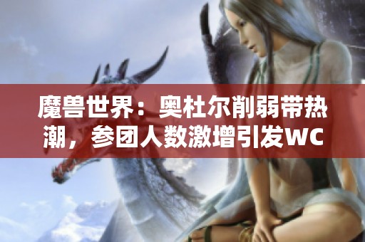 魔兽世界：奥杜尔削弱带热潮，参团人数激增引发WCL重写潮